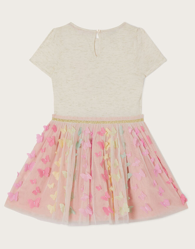 3D Butterfly Disco Dress, Pink (PINK), large