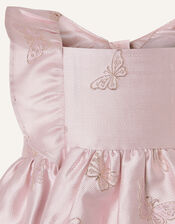Baby Cascading Butterfly Dress , Pink (PINK), large
