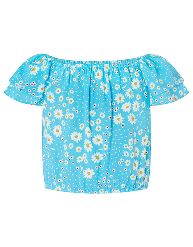 Daisy Top and Skirt Co-Ord Set, Blue (BLUE), large