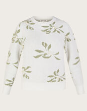 Mia Mistletoe Jumper, Ivory (IVORY), large
