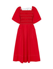 Mirla Beane Elloise Dress, Red (RED), large