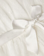 Stacie Waterfall Dress, Ivory (IVORY), large