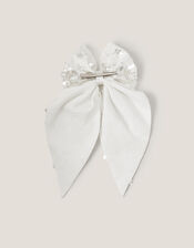 Sparkle Bow Hair Clip, , large