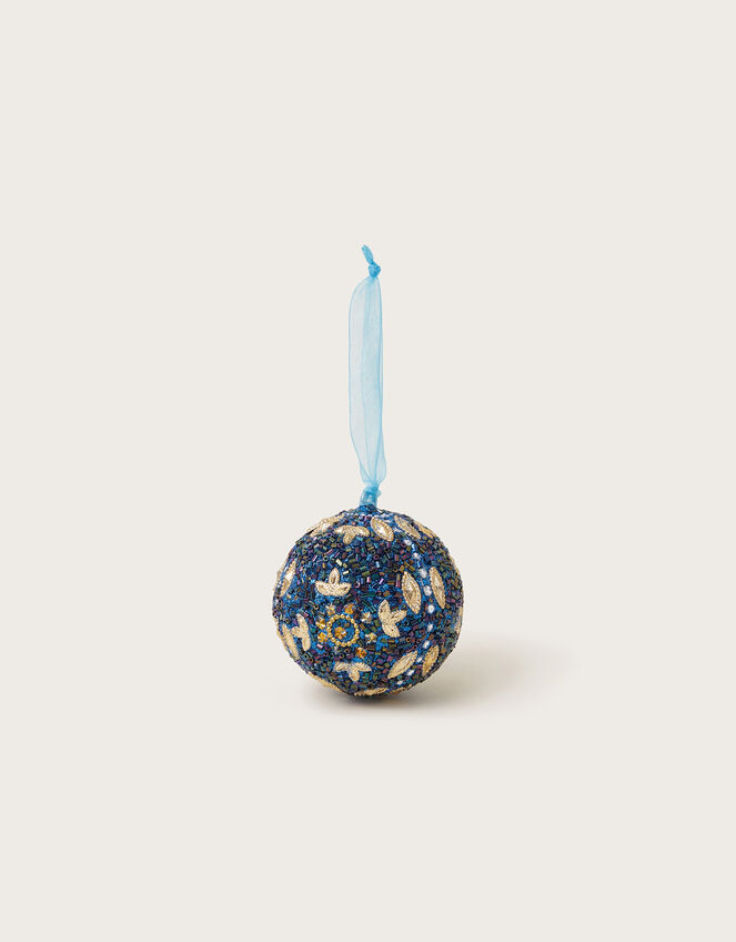 Embellished Bead Bauble, , large