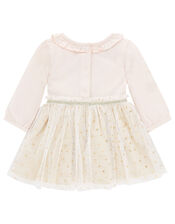 Newborn Baby Cat Disco Dress, Pink (PINK), large