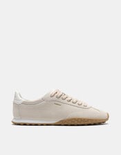 Hoff Bridge Suede Trainers, Camel (BEIGE), large