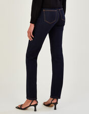 Bootcut Denim Jeans, Blue (INDIGO), large