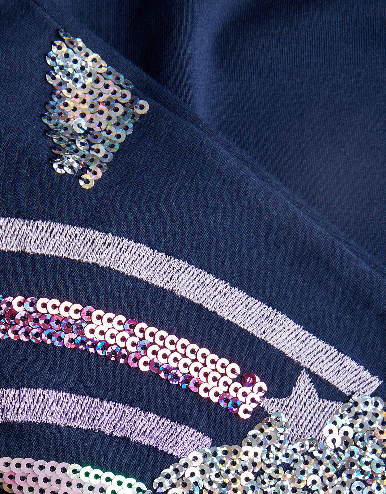 Rainbow sequin leggings top