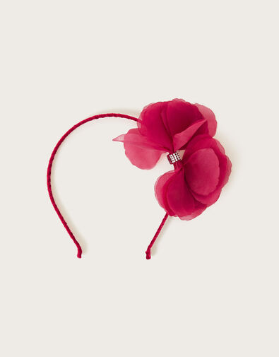 Ruffle Velvet Headband, , large
