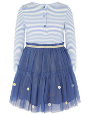 Baby Daisy 2-in-1 Dress , Blue (NAVY), large