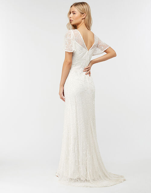 Helena Embellished Maxi Wedding Dress Ivory Wedding Dresses Monsoon Uk