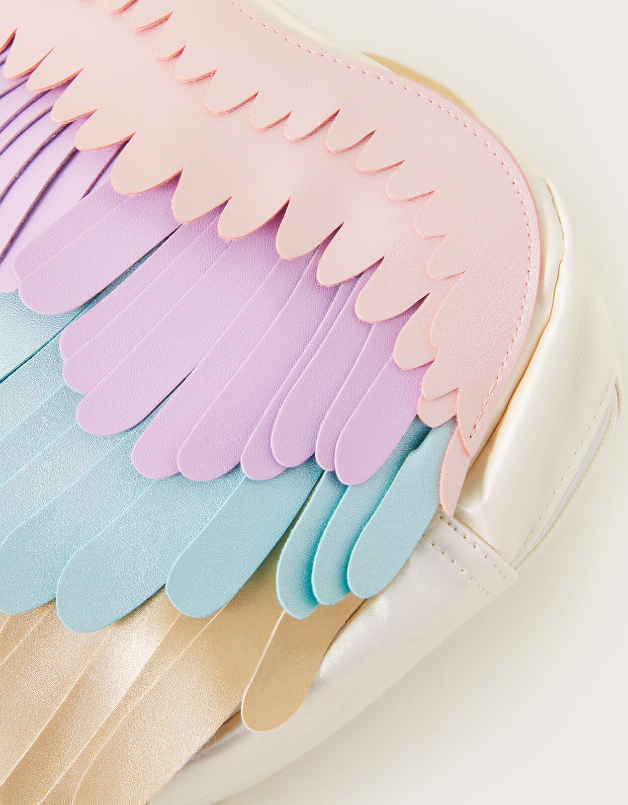 Rainbow Angel Wings Backpack