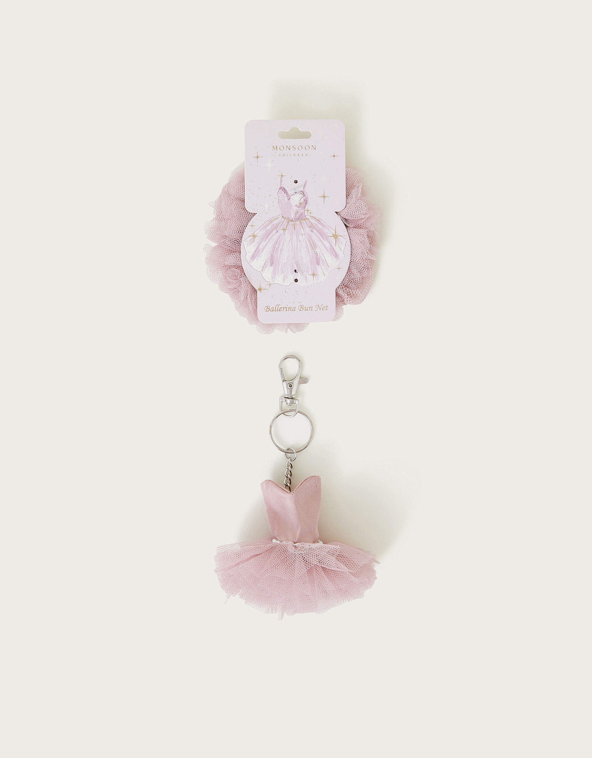 Ballet Net Bun and Keyring Set