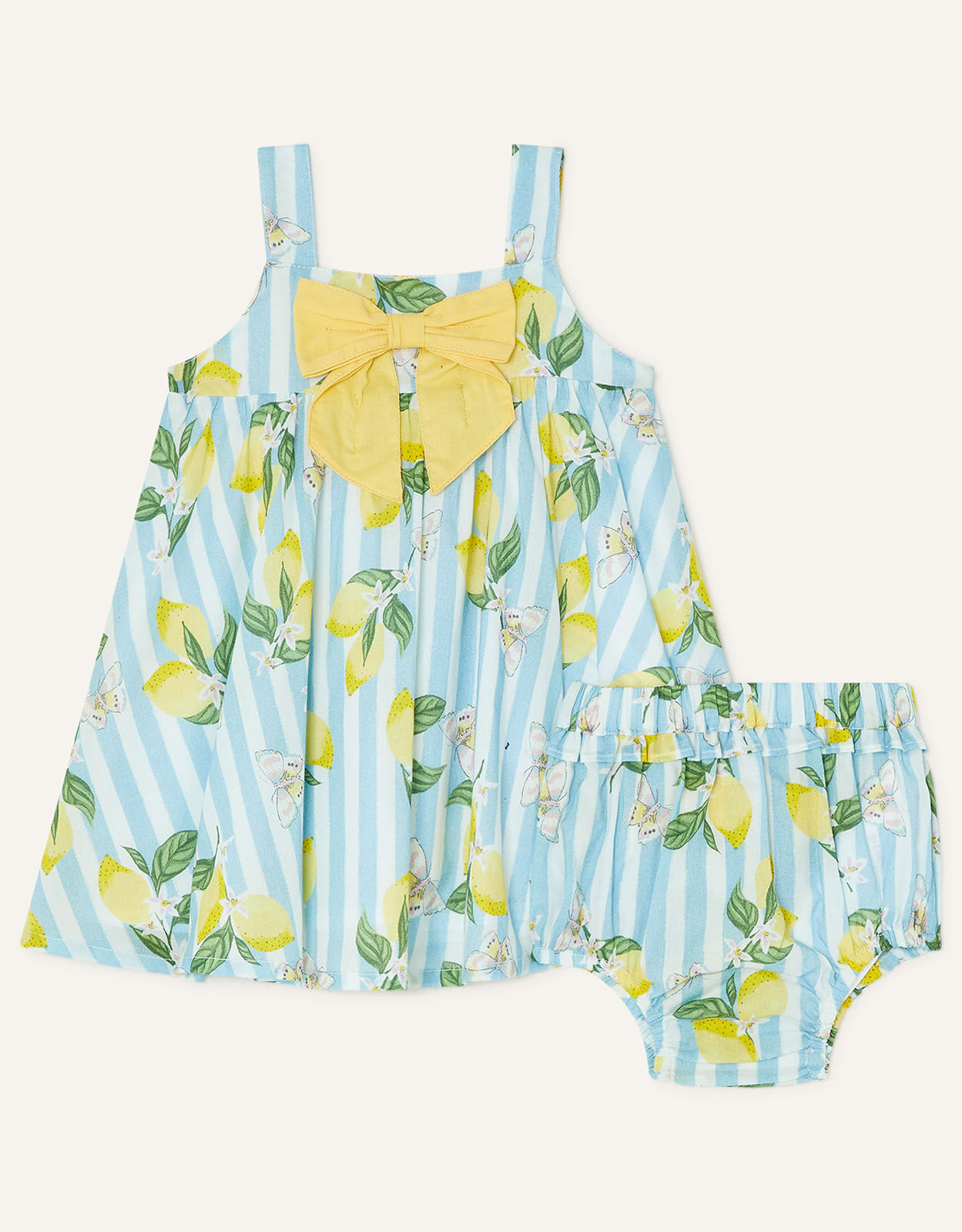 Newborn 2025 lemon dress