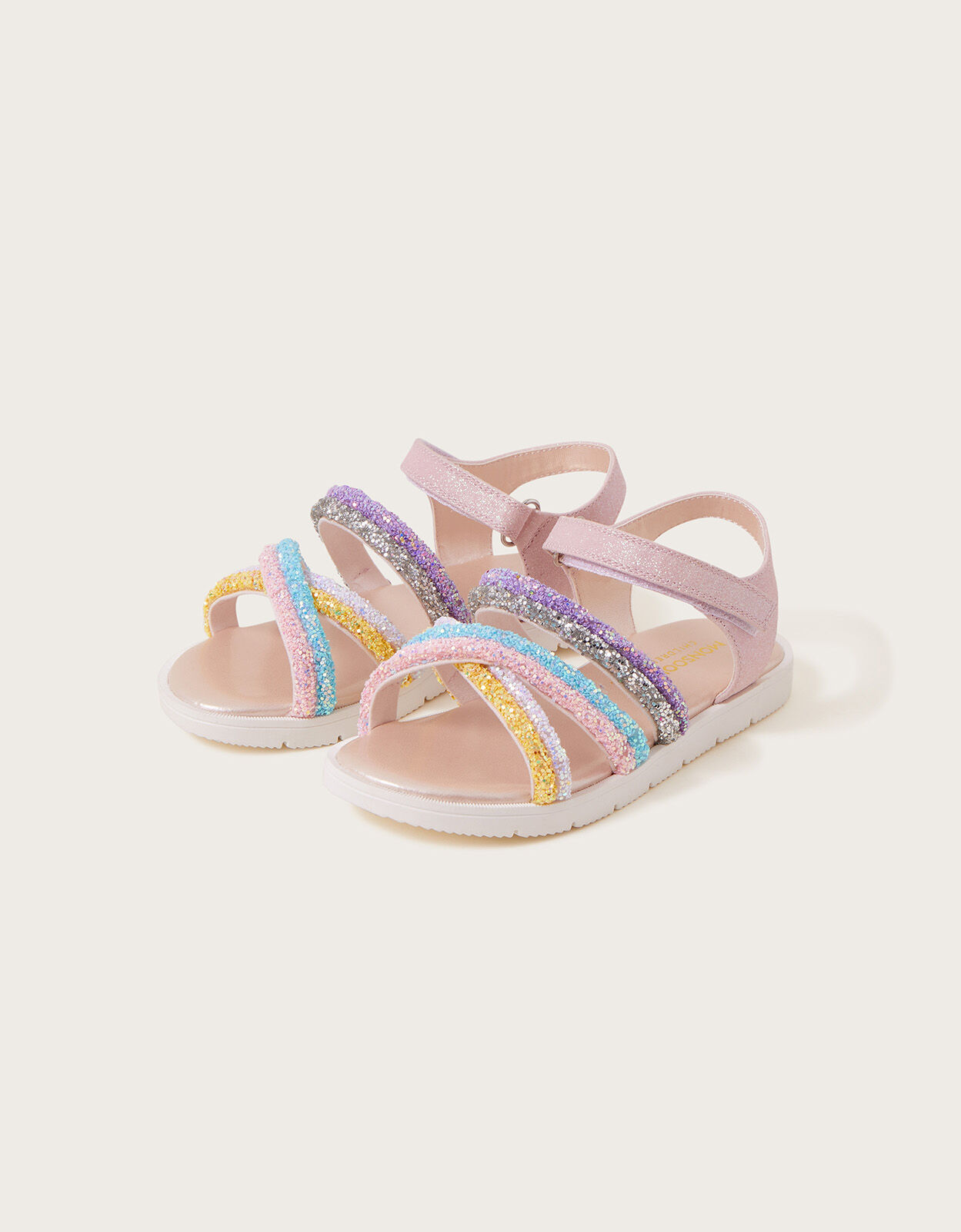 Rainbow sandals on best sale sale