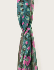 Gracie Leopard Scarf, , large