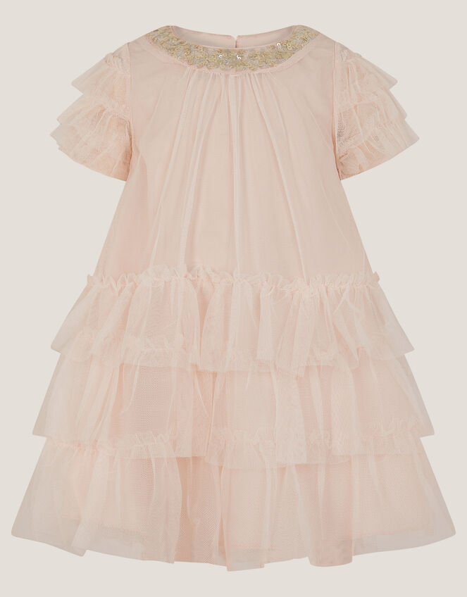 Baby Alexandra Embellished Swing Dress, Pink (PINK), large