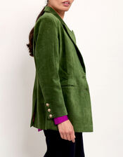 East Velaris Velvet Blazer, Green (GREEN), large