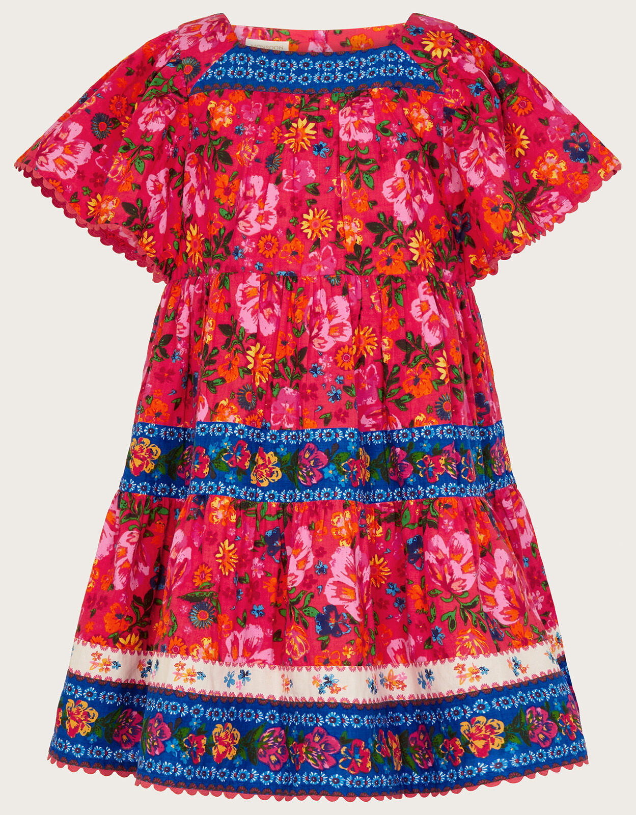 Monsoon red discount dress girl