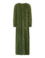 East Kamara Spot Dress, Green (GREEN), large