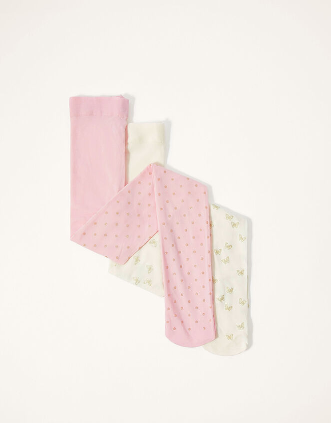 Glitter Print Tights Twinset, Multi (MULTI), large
