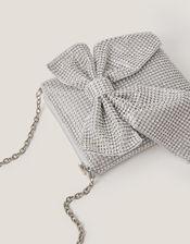 Diamant&eacute; Embellished Bow Bag, , large