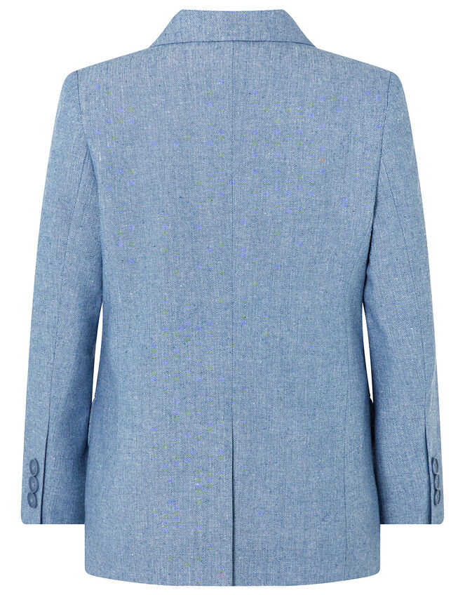 Nathan Chambray Blazer, Blue (BLUE), large