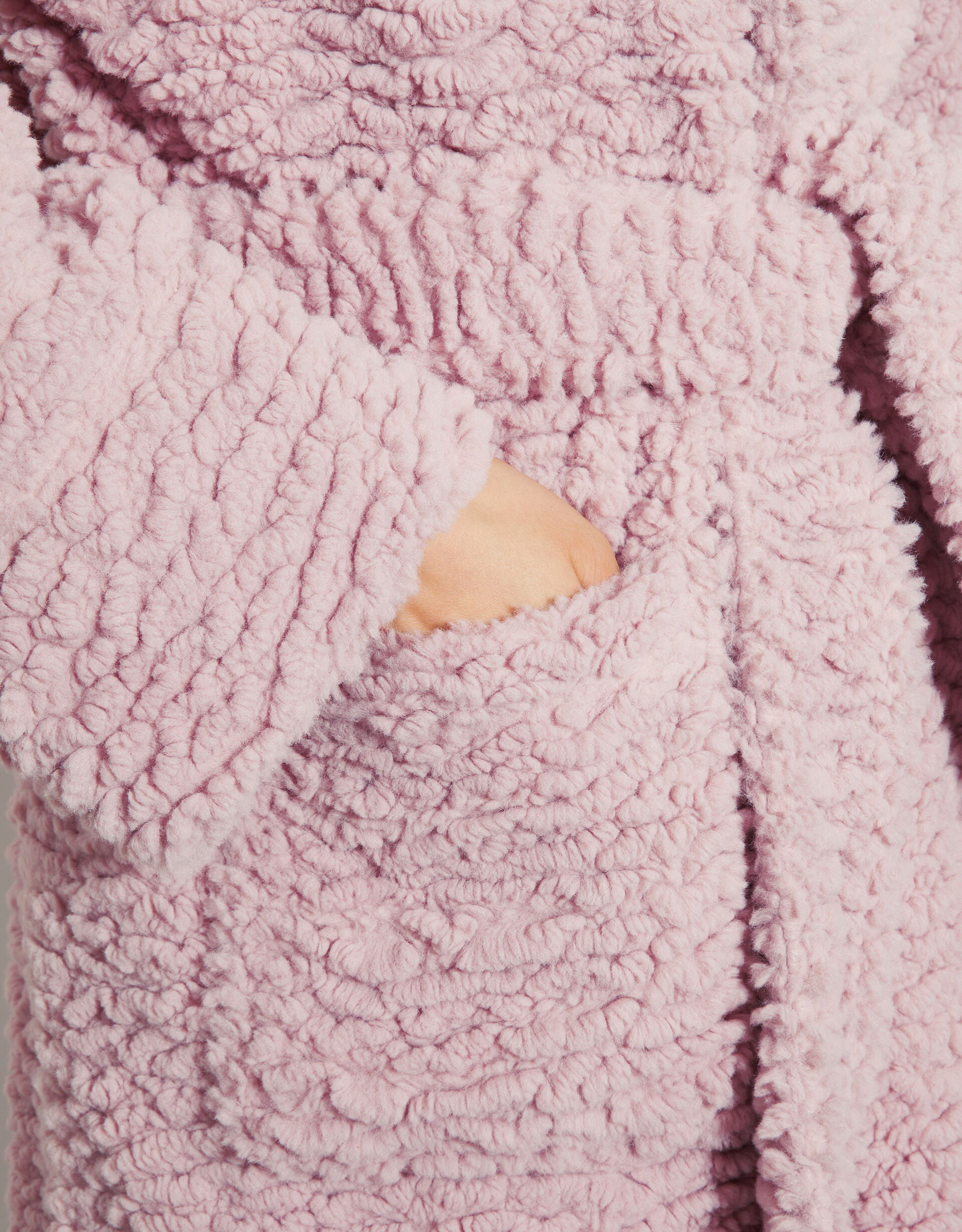 Bess Borg Dressing Gown Pink