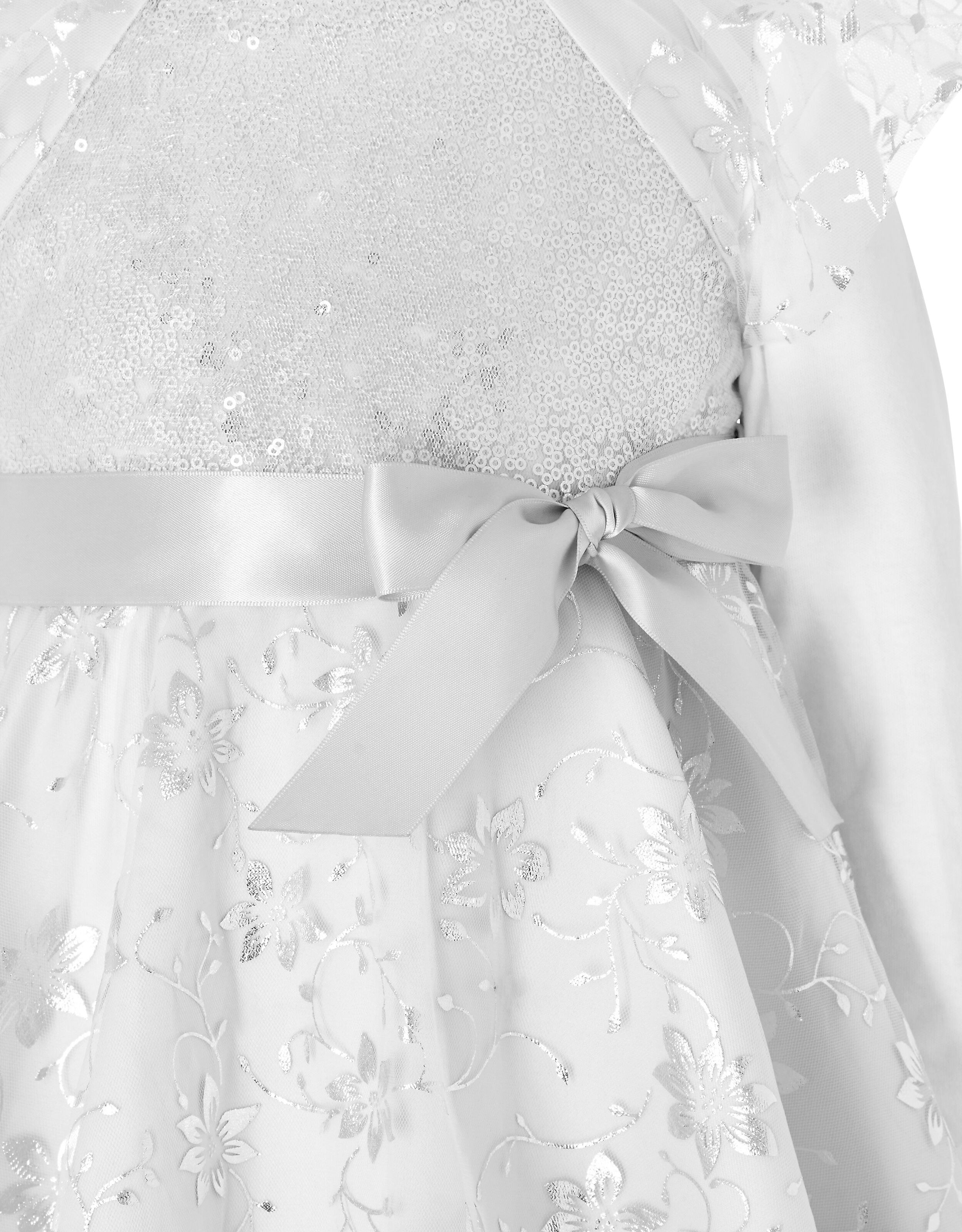 Silver baby hotsell girl dress