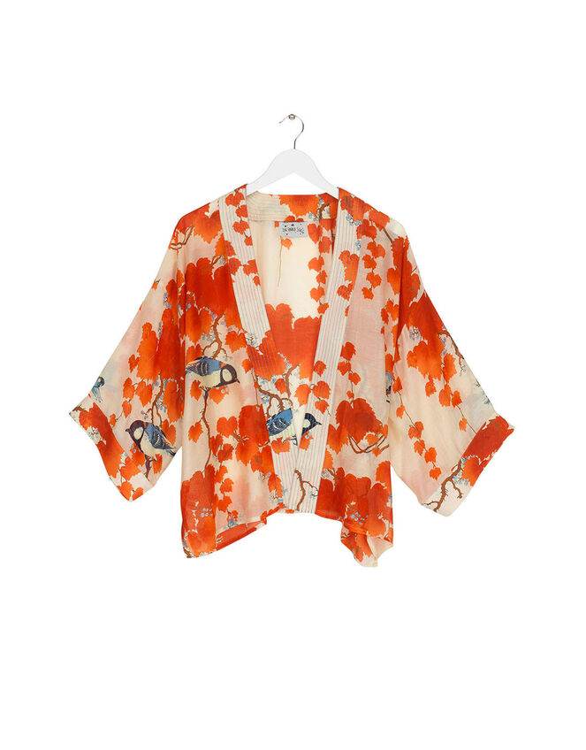 One Hundred Stars Acer Print Kimono, , large