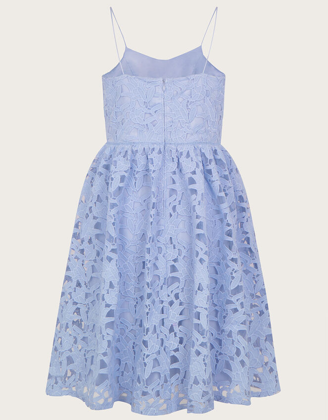 Corded Lace Prom Dress, Blue (PALE BLUE), large