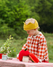 Little Green Radicals Spring Flowers Reversible Jacket , Red (RED), large