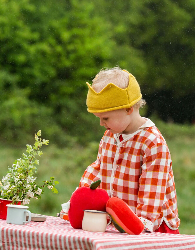 Little Green Radicals Spring Flowers Reversible Jacket , Red (RED), large