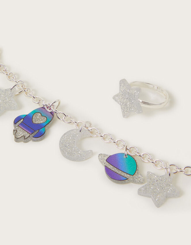 Galactic Charm Bracelet and Ring Set, , large