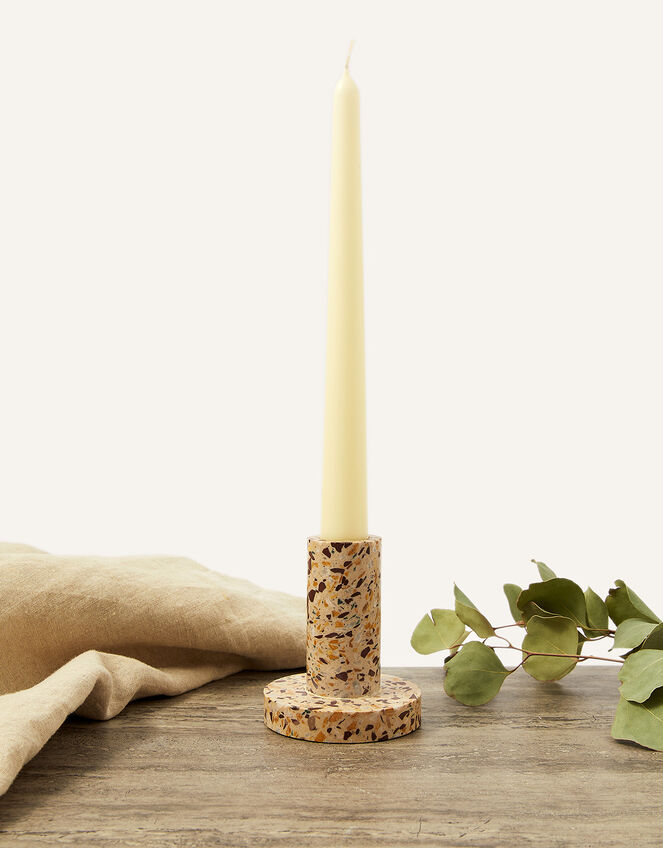 Mottled Candle Holder, , large