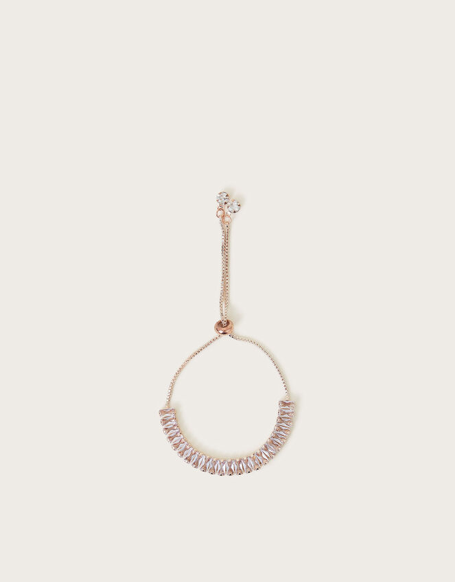 Jewel Cube Chain Toggle Bracelet, , large