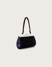 Velvet Bow Mini Bag, , large