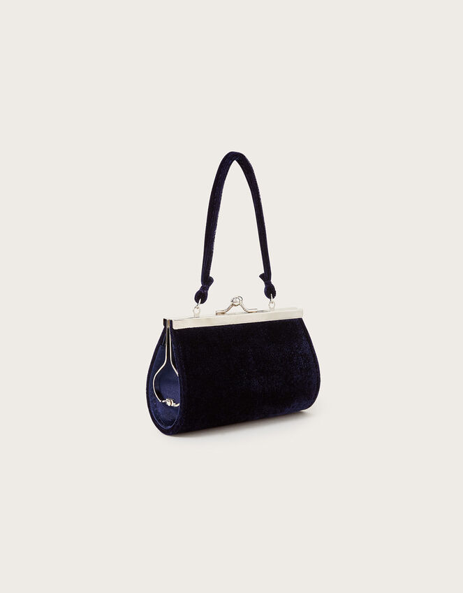 Velvet Bow Mini Bag, , large