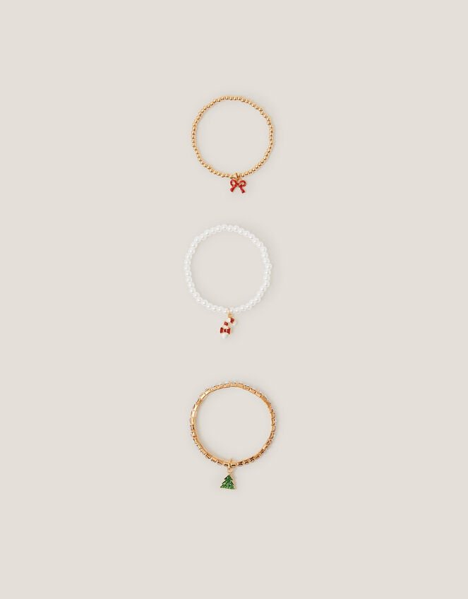 3-Pack Christmas Bracelets, , large
