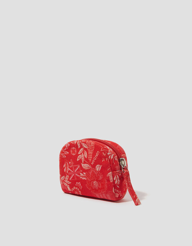 Floral London Coin Purse, , large