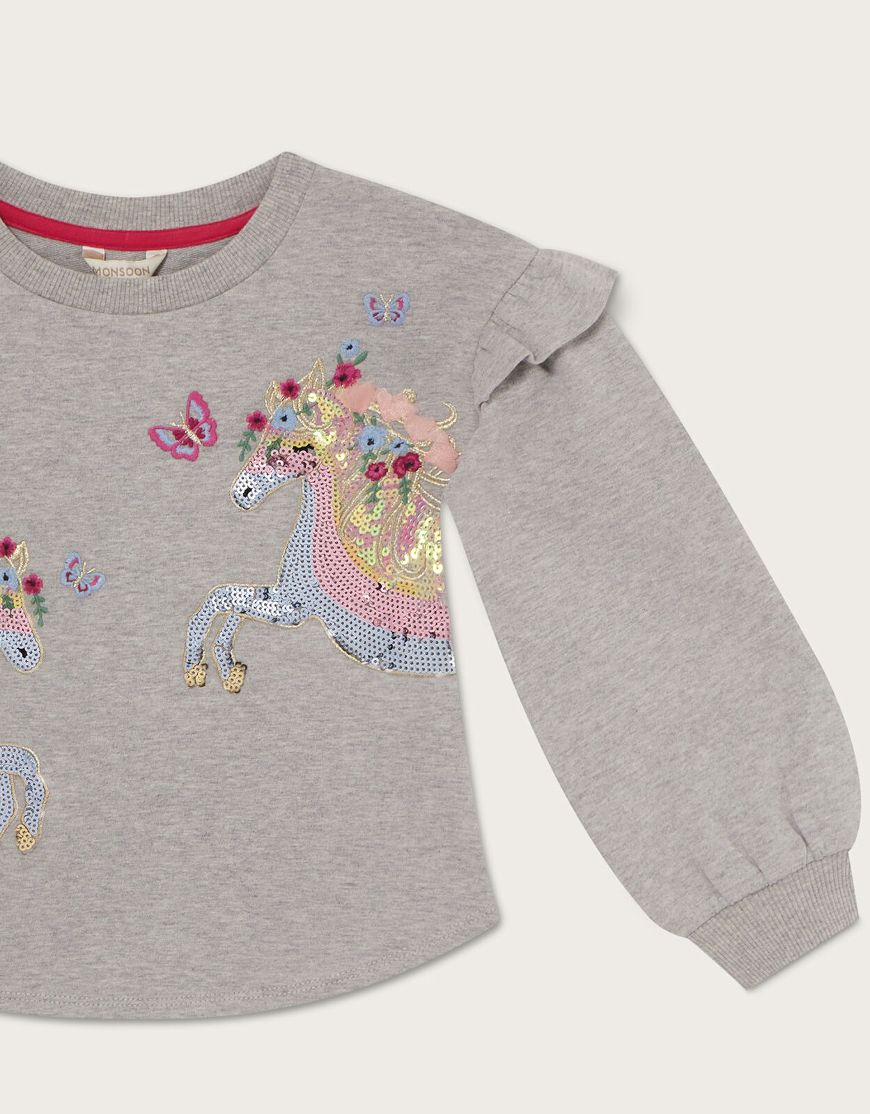 Unicorn sequin sweatshirt 2025