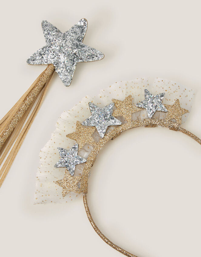 Angelica Star Headband & Wand Set, , large