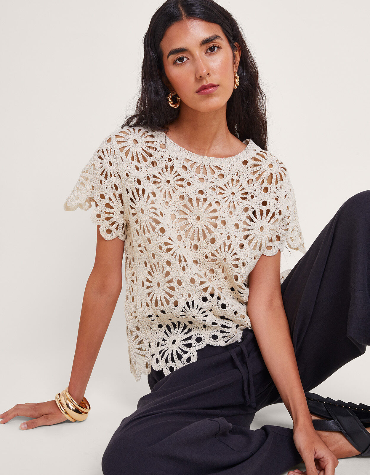 Crochet tops uk discount
