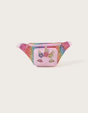 Rainbow Unicorn Bumbag, , large
