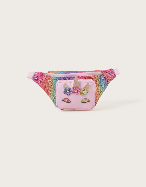 Rainbow Unicorn Bumbag, , large