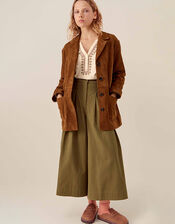 East Reggie Chestnut Brown Suede Jacket, Brown (BROWN), large