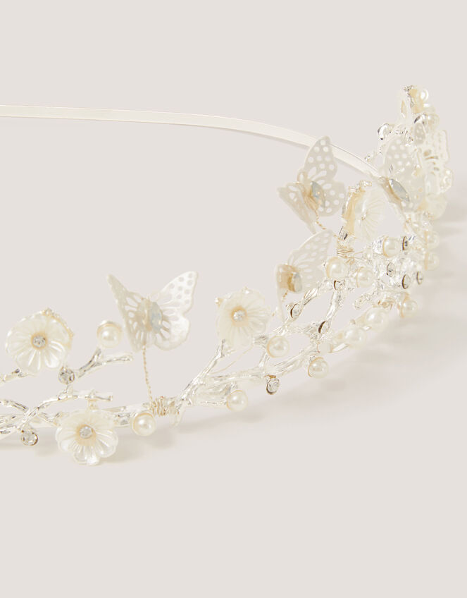 Pearl Flower Tiara, , large