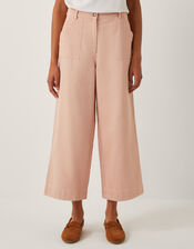 Belle Embroidered Pocket Trousers, Pink (PINK), large