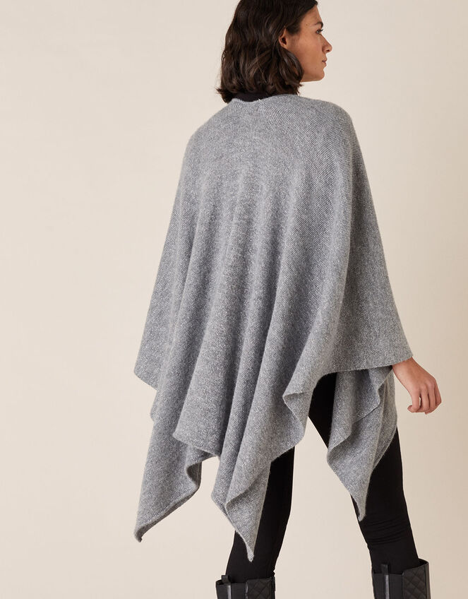 Metallic Knit Wrap, , large