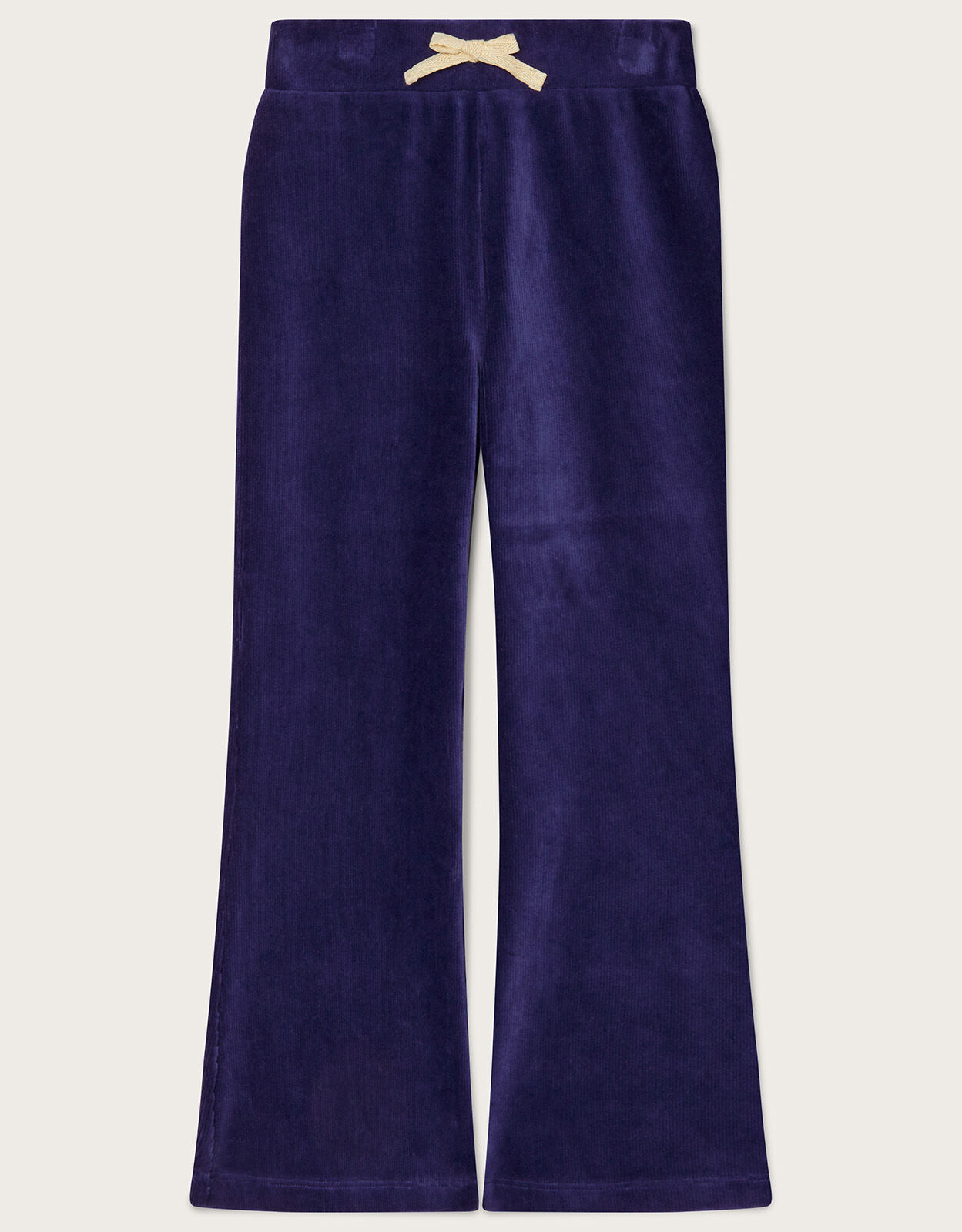 Flared sales velvet joggers